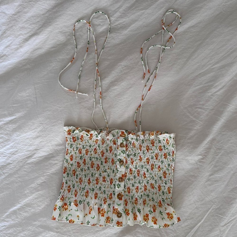 Floral Crop Top